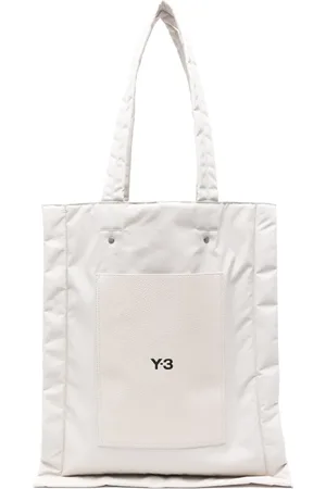 Y-3 Logo-print padded tote bag