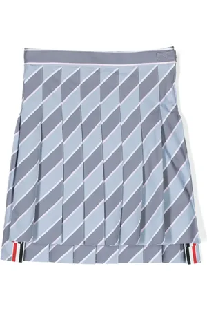 Thom Browne Striped pleated skirt