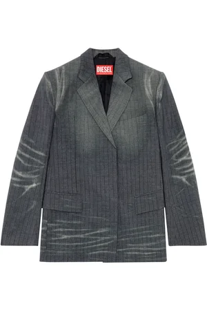 Diesel G-Kess whiskering-effect blazer