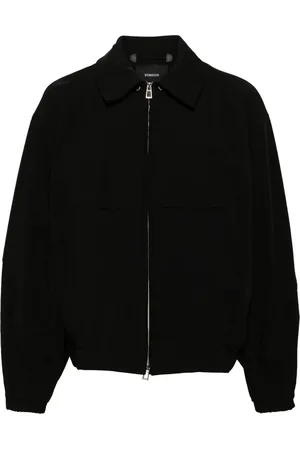 SONGZIO Spread-collar zip-up jacket