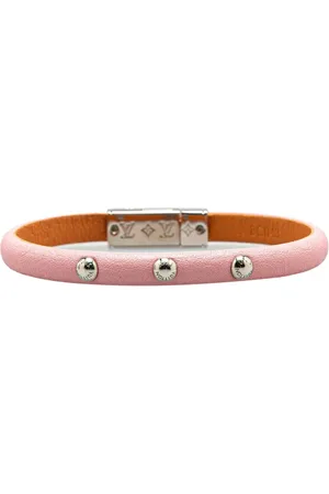 LOUIS VUITTON 2018 Leather LV Confidential Bracelet costume bracelet