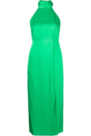KITRI Gwen high-shine finish dress