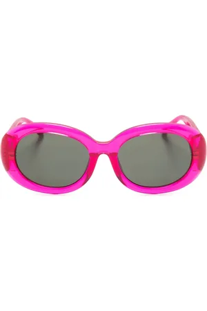 Linda Farrow Lina oval-frame sunglasses