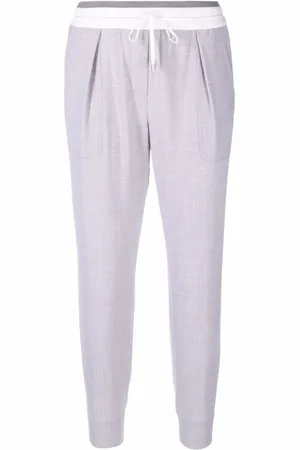 LORENA ANTONIAZZI Cropped track pants