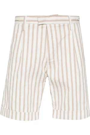 MYTHS Striped bermuda shorts