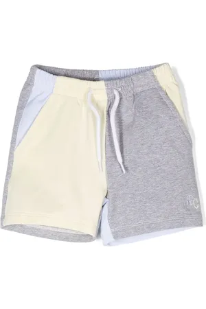 PATACHOU Colour-block panel shorts