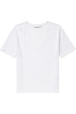 IRO Belaid perforated T-shirt