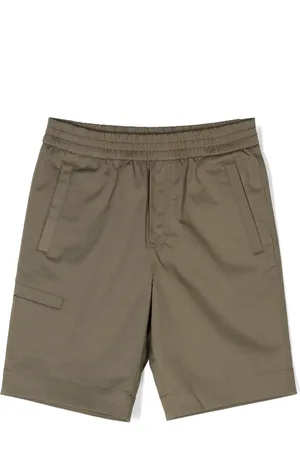 Moncler Logo-patch cotton shorts