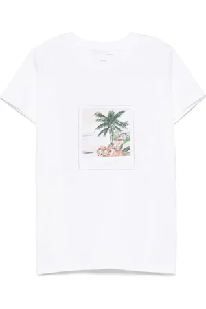 PATACHOU Landscape-print T-shirt