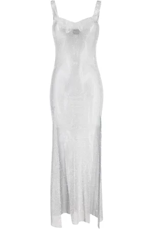 SANTA BRANDS Rhinestone-embellished sleeveless maxi dress