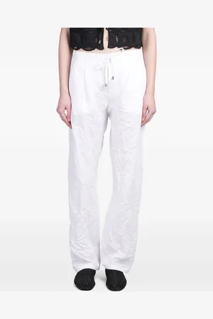 HOLY CAFTAN Crinkled trousers