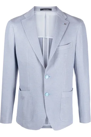 TAGLIATORE Single-breasted knit blazer