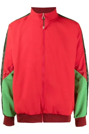 TOGA VIRILIS Colour-block zipped sweater