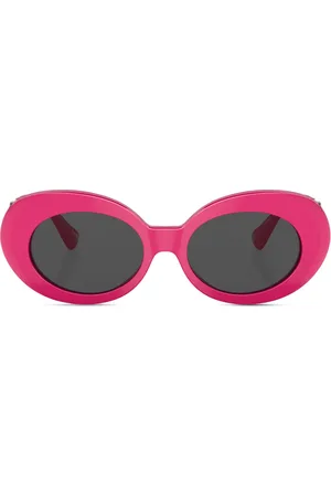 VERSACE Medusa Biggie oval-frame sunglasses