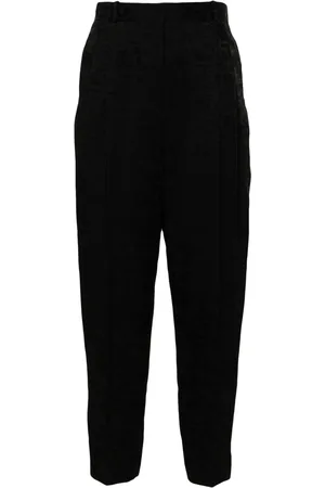 Elisabetta Franchi Logo-jacquard trousers