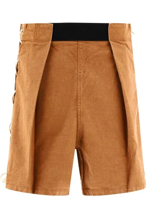 KAPITAL Easy Ranch cotton shorts