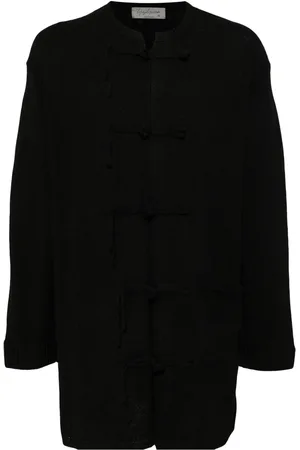 YOHJI YAMAMOTO Frog button cardigans