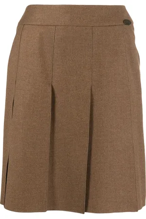 CHANEL 1999 high-waisted pleated miniskirt