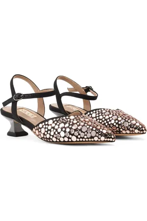 Nícoli Stacey crystal-embellished sandals
