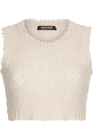 Roberto Cavalli Knitted tank top