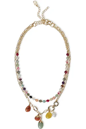 Twin-Set Bead-detailing necklace