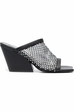 Stella McCartney Crystal mesh sandals