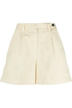 MASSIMO ALBA Cotton-linen bermuda shorts