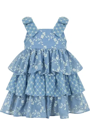 Lapin House Floral-print mini dress