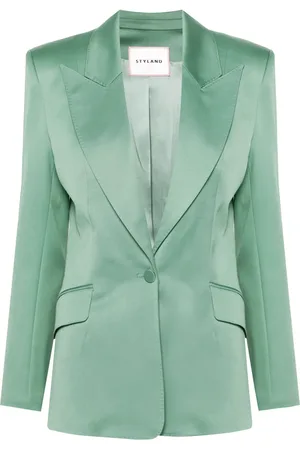 Styland Peak-lapel single-breasted blazer