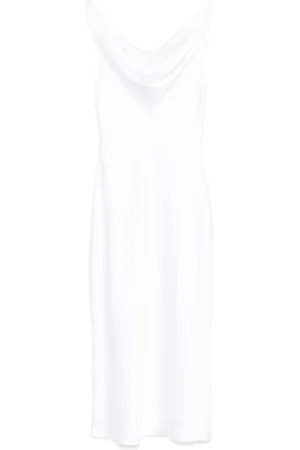 Norma Kamali Cowl-effect maxi dress