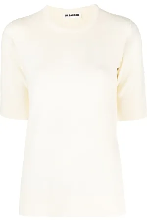Jil Sander Round-neck knitted T-shirt