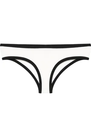 Marysia Ligne contrasting-trim bikini bottoms