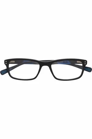 Nike Polished rectangle-frame glasses