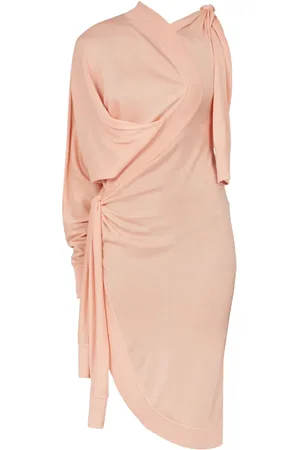 Salvatore Ferragamo Asymmetric knitted dress