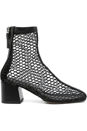 Souliers Martinez Firme 65mm mesh ankle boots