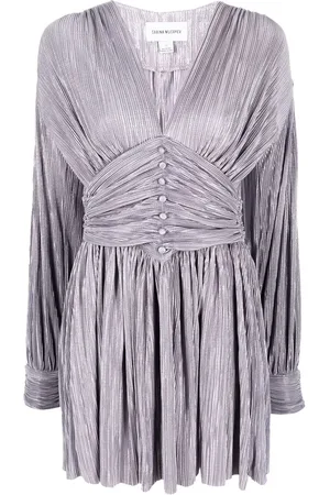 Sabina Musayev Ruched long-sleeved mini dress