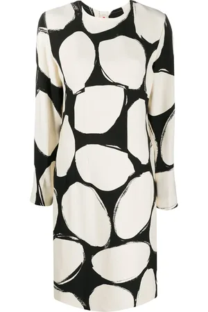 Marni Circles print shift dress