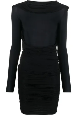 Maison Margiela Long-sleeve ruched dress
