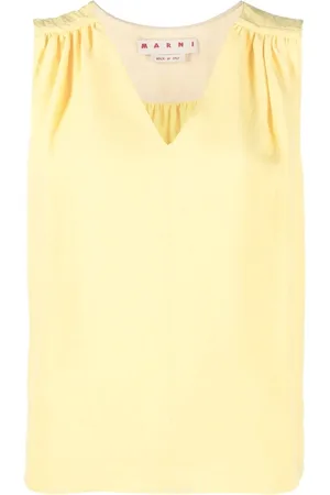 Marni Jacquard ruched top