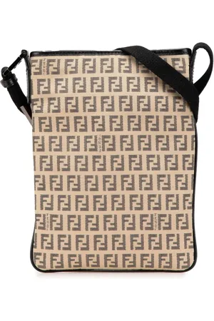 Fendi 2000-2010 Zucchino Canvas crossbody bag
