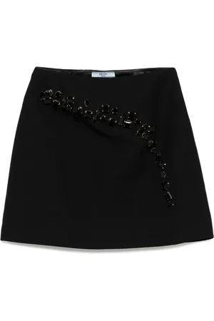 Prada Embellished mini skirt