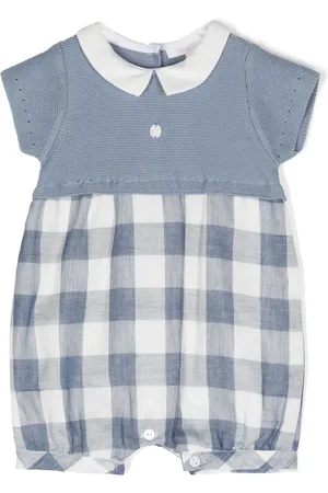 PATACHOU Panelled-design cotton romper