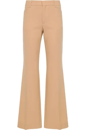 Chloé Wool-blend flared trousers