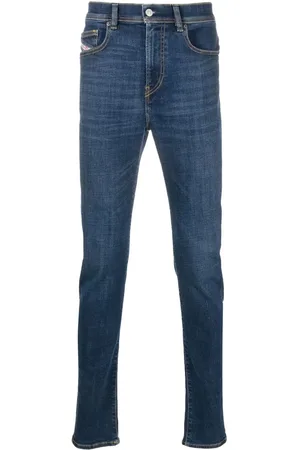 Diesel Logo-patch skinny jeans