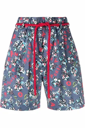 Emporio Armani Mare floral-print shorts