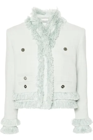 HUISHAN ZHANG Fringed boucl?? jacket