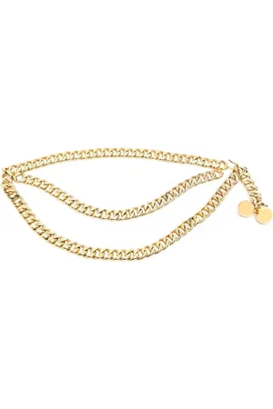 CHANEL Curb-chain waist belt