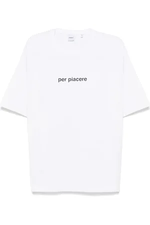 Aspesi Slogan print T-shirt