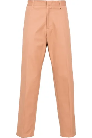 Jil Sander Pressed-crease cotton trousers
