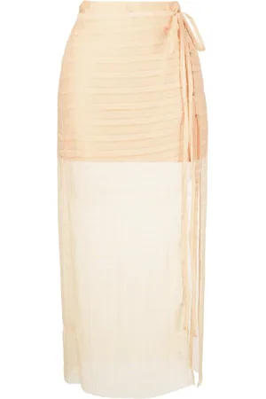 REJINA PYO Reya layered midi skirt